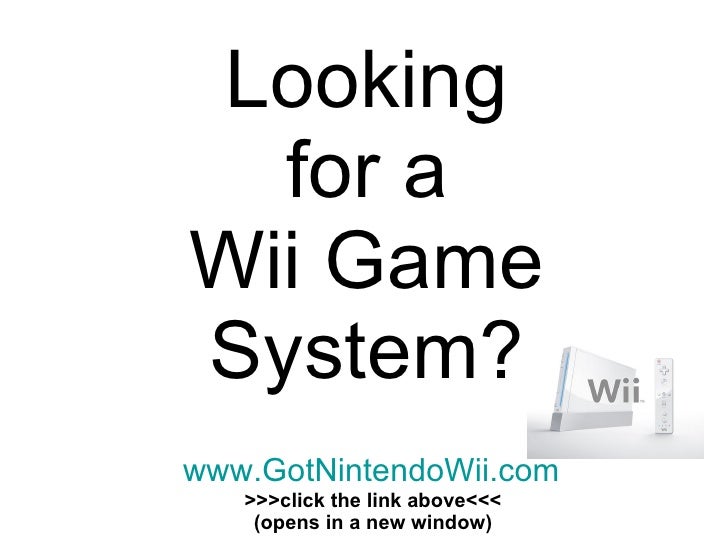 cheap wii game system