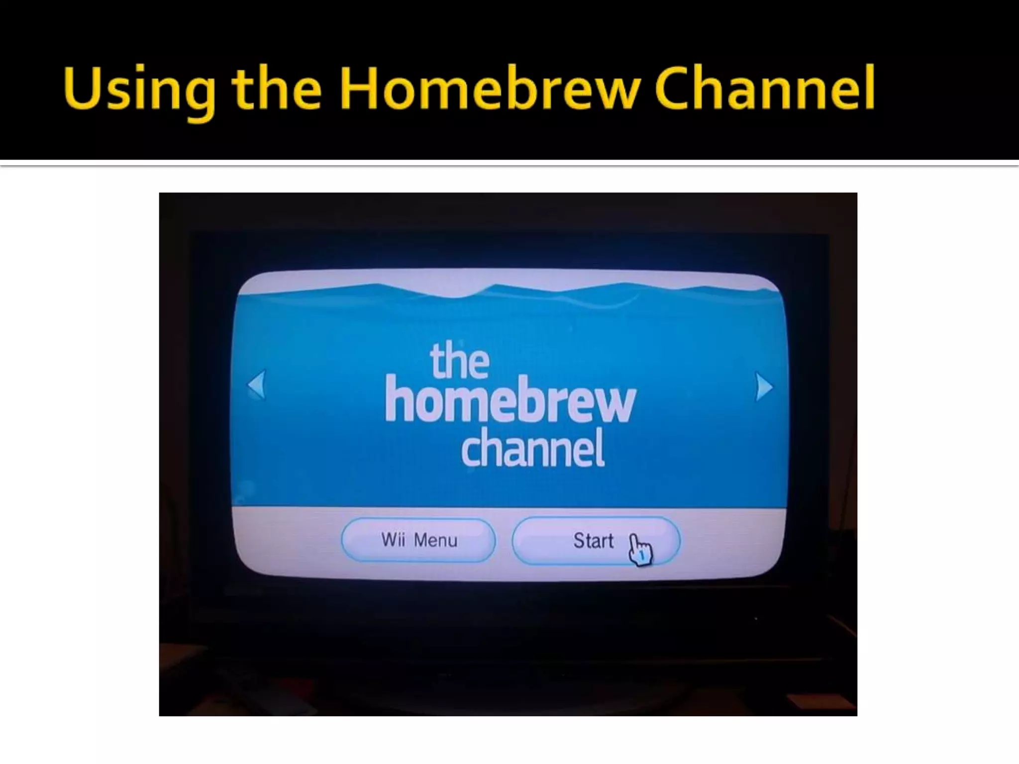How to develop a homebrew application for Nintendo Wii