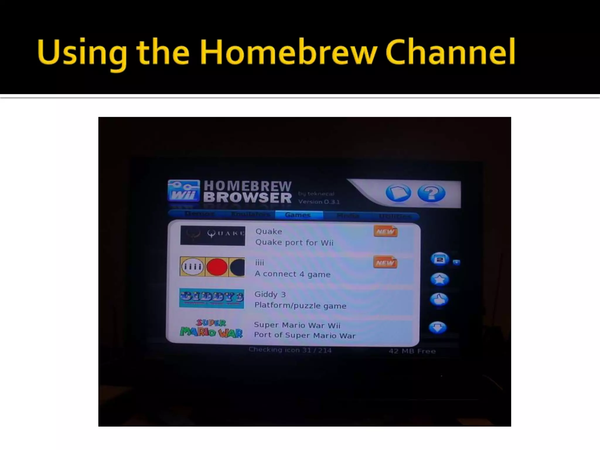 How to develop a homebrew application for Nintendo Wii