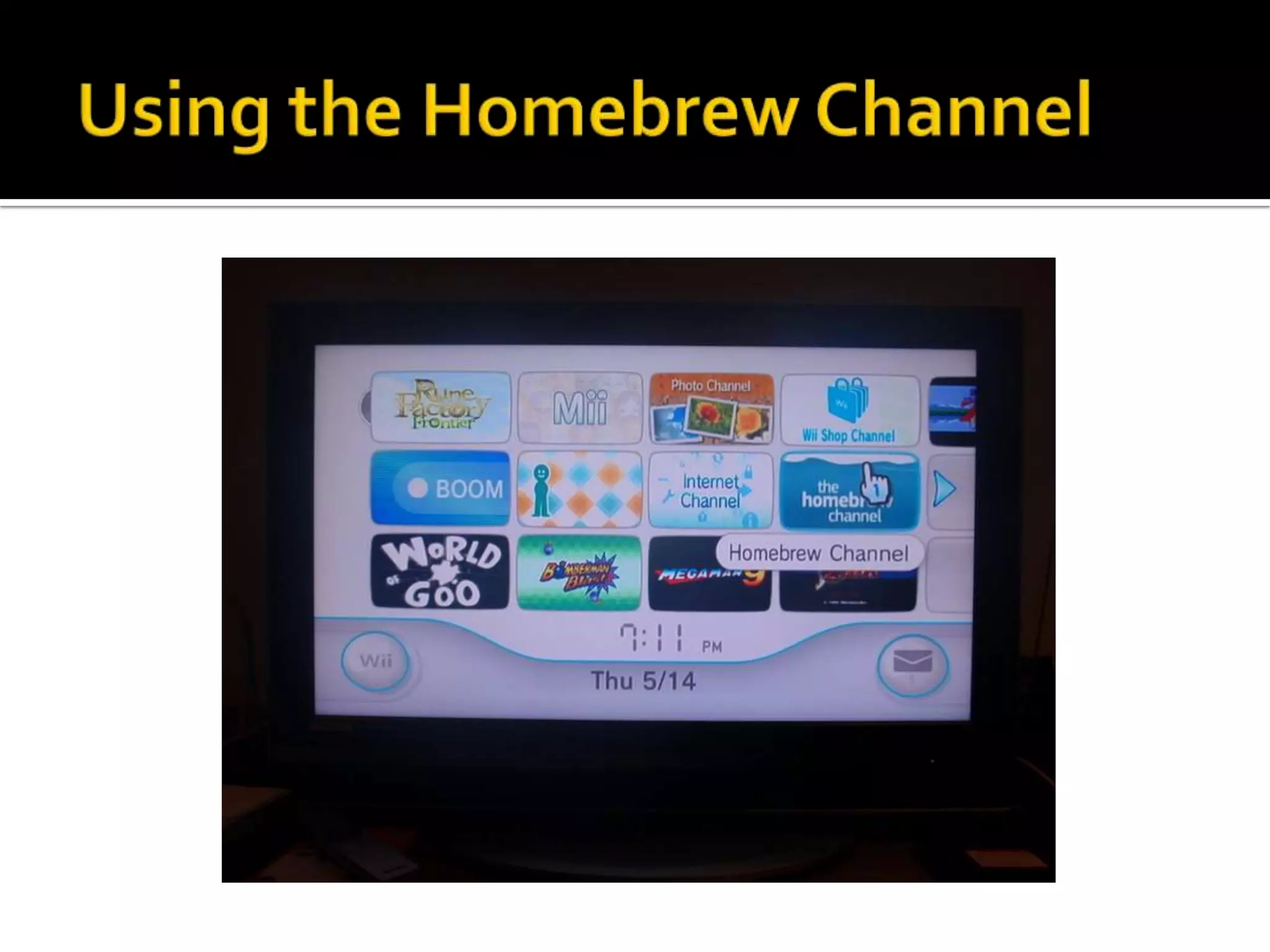 How to develop a homebrew application for Nintendo Wii