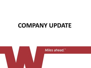 COMPANY UPDATE
 