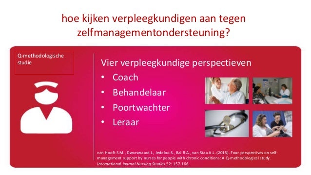 Keynote 2: Eigen regie en zelfmanagementondersteuning