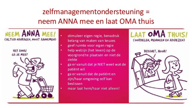 Keynote 2: Eigen regie en zelfmanagementondersteuning