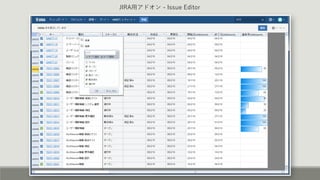 JIRA用アドオン - Issue Editor
 