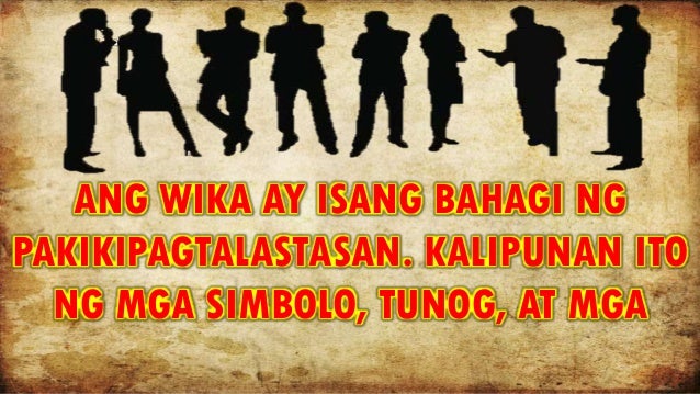 Ano Ang Kahulugan Ng Unang Wika - We Are Made In The Shade