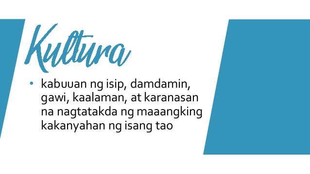 Ukol Sa Wika At Kulturang Pilipino Ni Zeus A Salazar