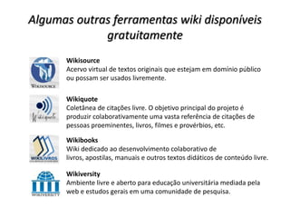 Como a Wikipedia funciona?