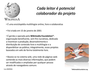 Como a Wikipedia funciona?