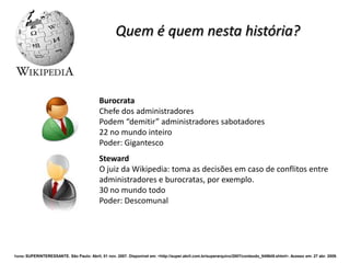 Como a Wikipedia funciona?
