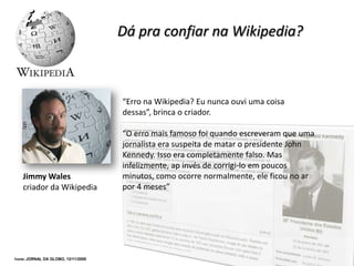 Como a Wikipedia funciona?