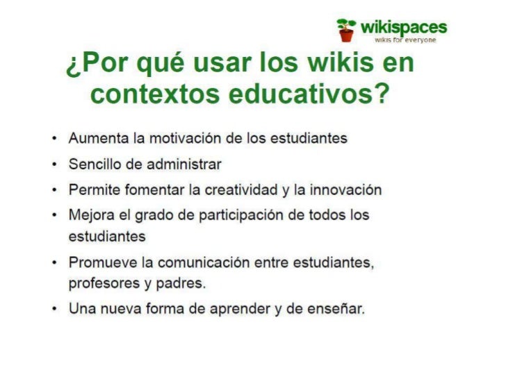 Resultado de imagen para que es un wiki