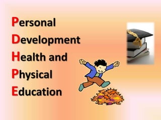 Personal
Development
Health and
Physical
Education
 