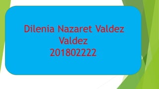 Dilenia Nazaret Valdez
Valdez
201802222
 