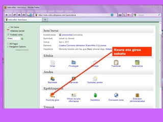 Itxura eta giroa sakatu 