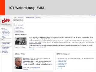 ICT Weiterbildung - WIKI 