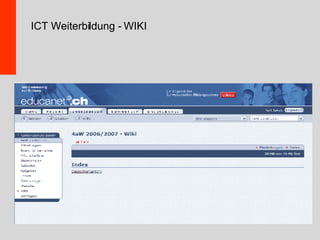 ICT Weiterbildung - WIKI 
