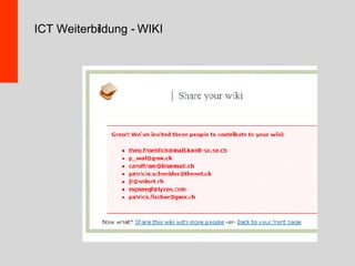 ICT Weiterbildung - WIKI 