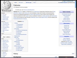 Calculus 1
 