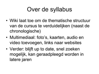 Wiki: samen schrijven
