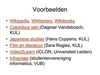 Wiki: samen schrijven