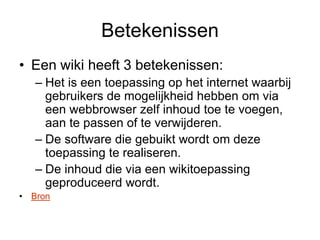 Wiki: samen schrijven