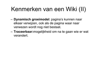 Wiki: samen schrijven