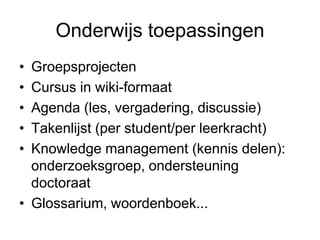 Wiki: samen schrijven
