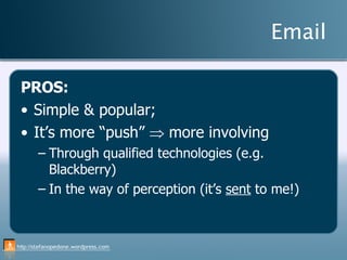 Wiki vs Email Reply-All | PPT