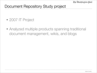 Wiki workspace pilot update
