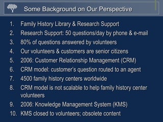 Challenges & strengths in 2006