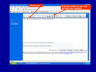 Idazten dut Irudi edo artxibo bat igo ahal dut botoi hau sakatzen 