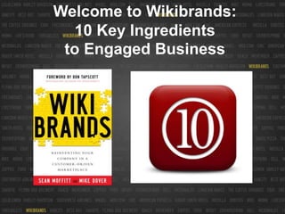 Welcome to Wikibrands:10 Key Ingredients to Engaged Business 