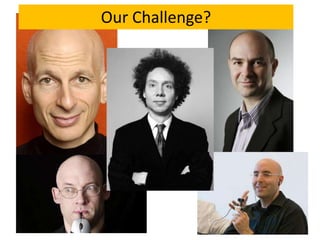 You can either be a monopoly (lucky), commodity (tough) or a wikibrandThe big question – how do you do it? Easy for them.Not so easy for the 82% of us who work in/withfirms with 20+ employees…