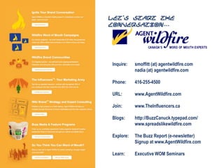 Conversationi.e. blogs, forums, comments 