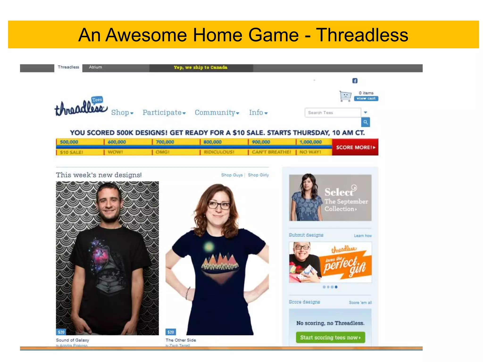 An Awesome Home Game - Threadless
 
