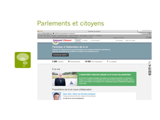Parlements et citoyens
 