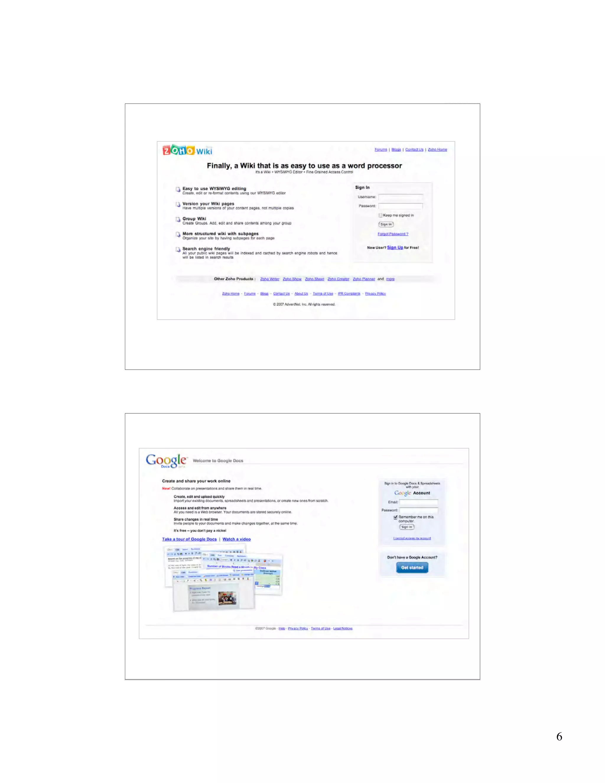 Wiki Design Considerations