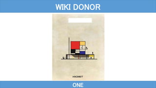 ONE
WIKI DONOR
 