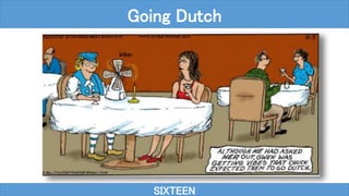 SIXTEEN
Going Dutch
 