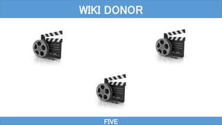 FIVE
WIKI DONOR
 