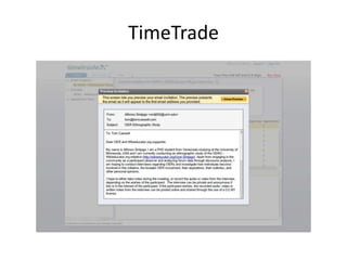 TimeTrade
 