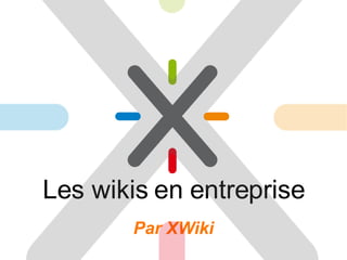 Les wikis en entreprise Par XWiki 
