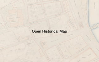 Open Historical Map
 