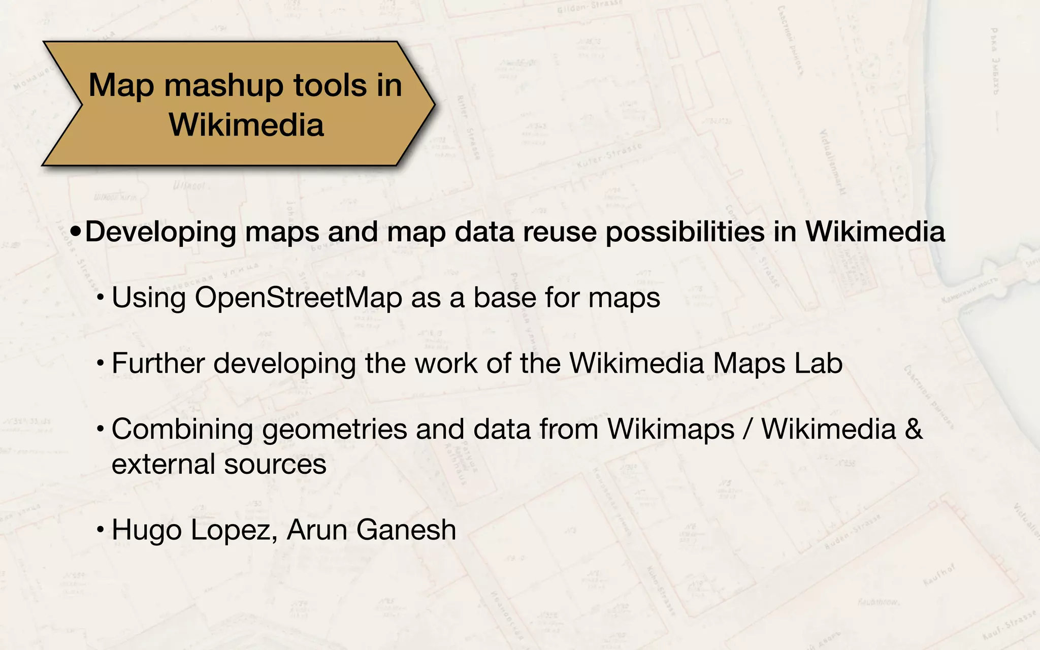 Wikimaps Tartu–Hong Kong
 