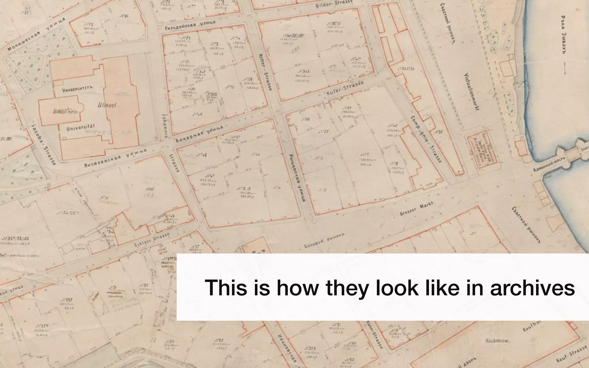 This is how they look like in archives
 