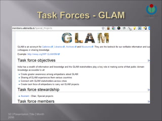 32 | Presentation Title | Month
2006
 