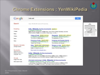 52 | Presentation Title | Month
2006
 