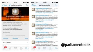 @parliamentedits
 
