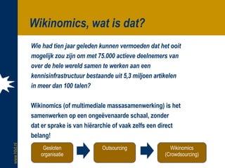 Wikinomics en PPT