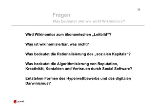 My space is your space - Die Geburt der Wikinomics aus dem Web 2.0